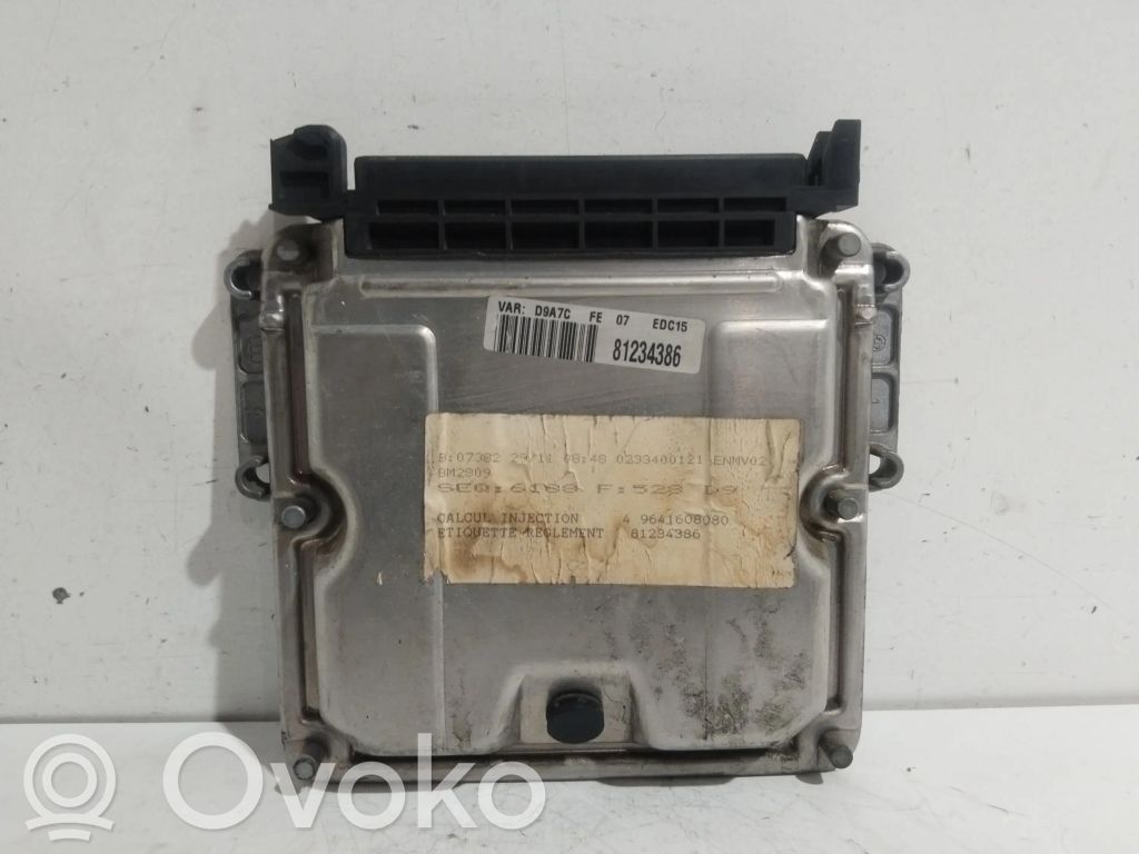 Engine control unit/module   9641608080,281010363