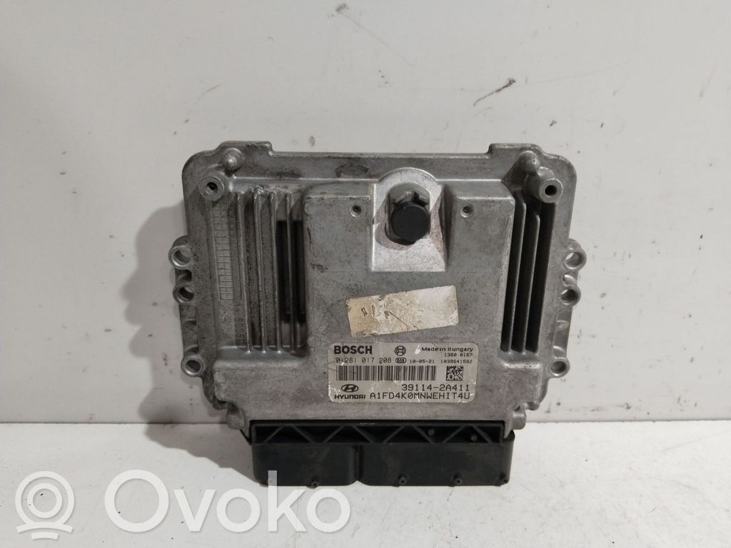 Engine control unit/module   0281017208,391142A411