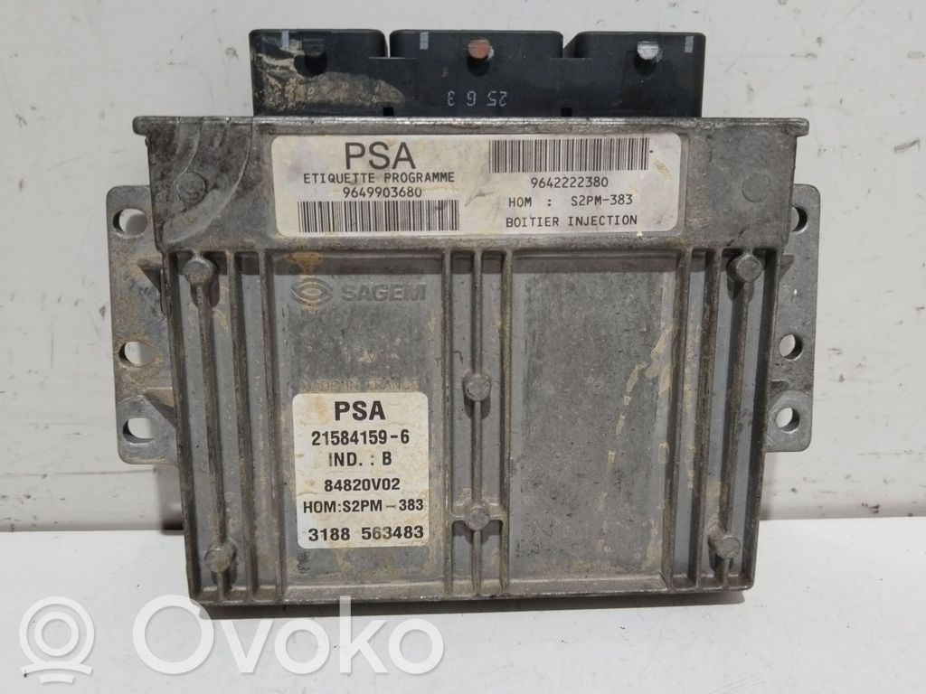 Citroen C3 Engine control unit/module 