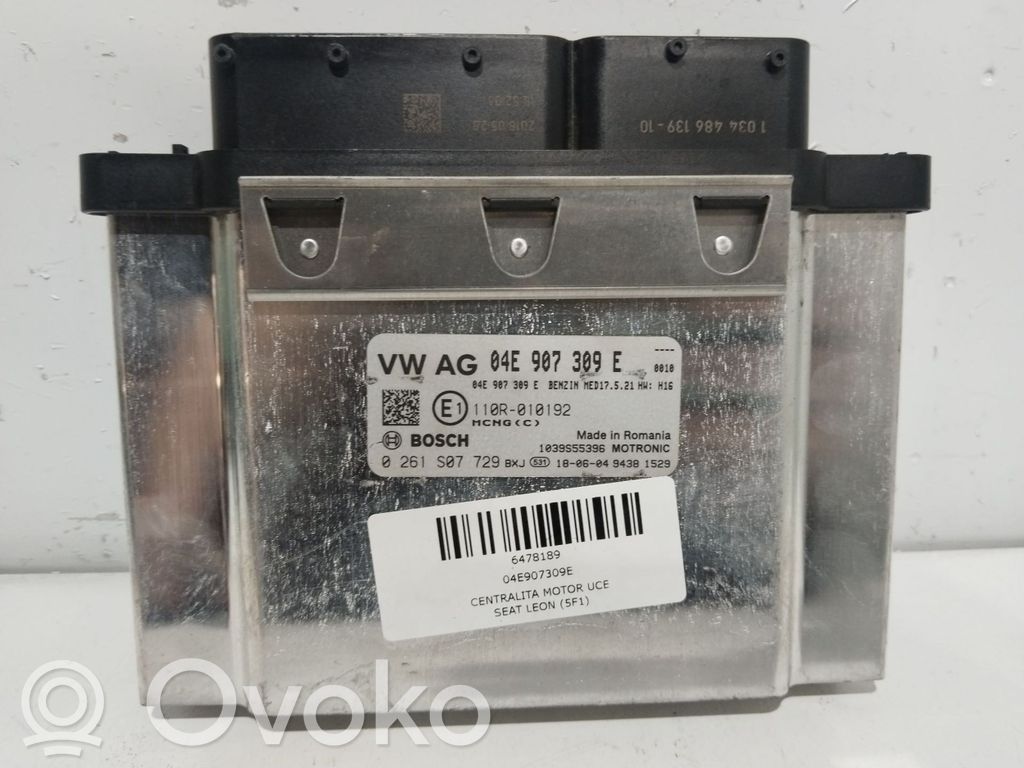 Engine control unit/module   04E907309E