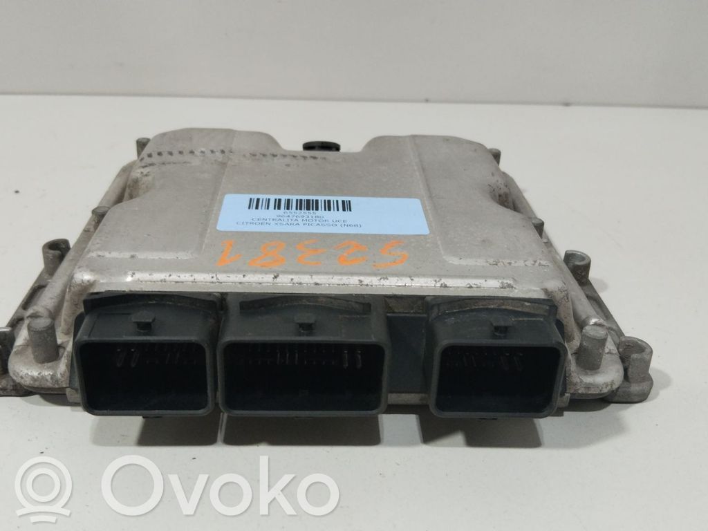 Unitate/modul de control motor   9647693180