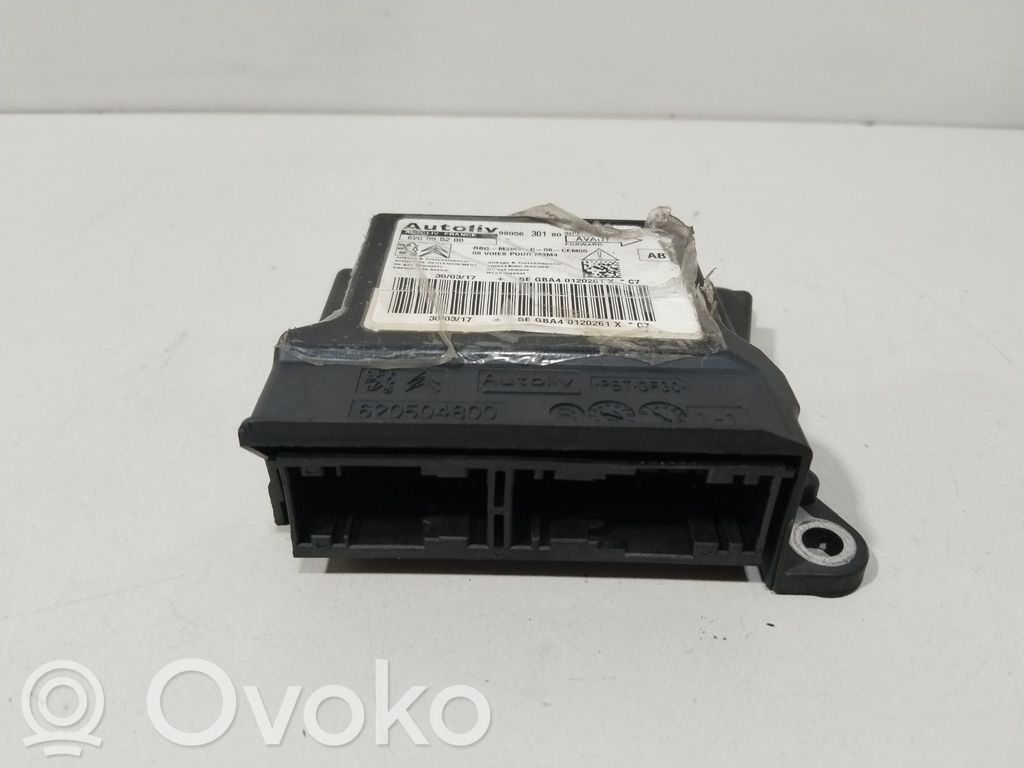 Unidad de control/módulo del Airbag   9805630180