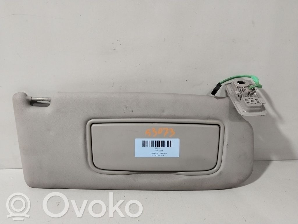 Volvo V50 Visera parasol 