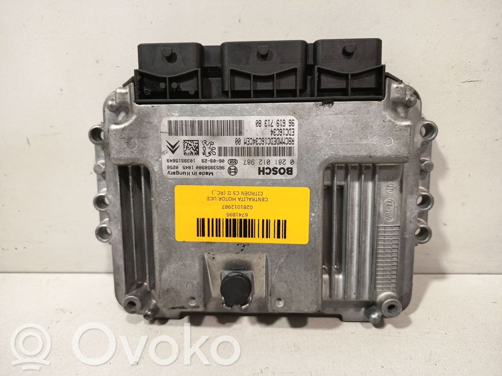 Citroen C5 Unitate/modul de control motor 
