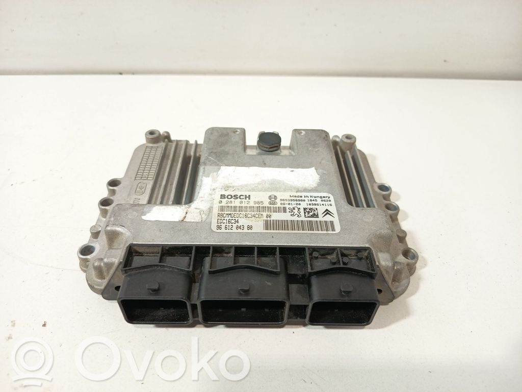 Citroen C4 I Picasso Centralina/modulo del motore