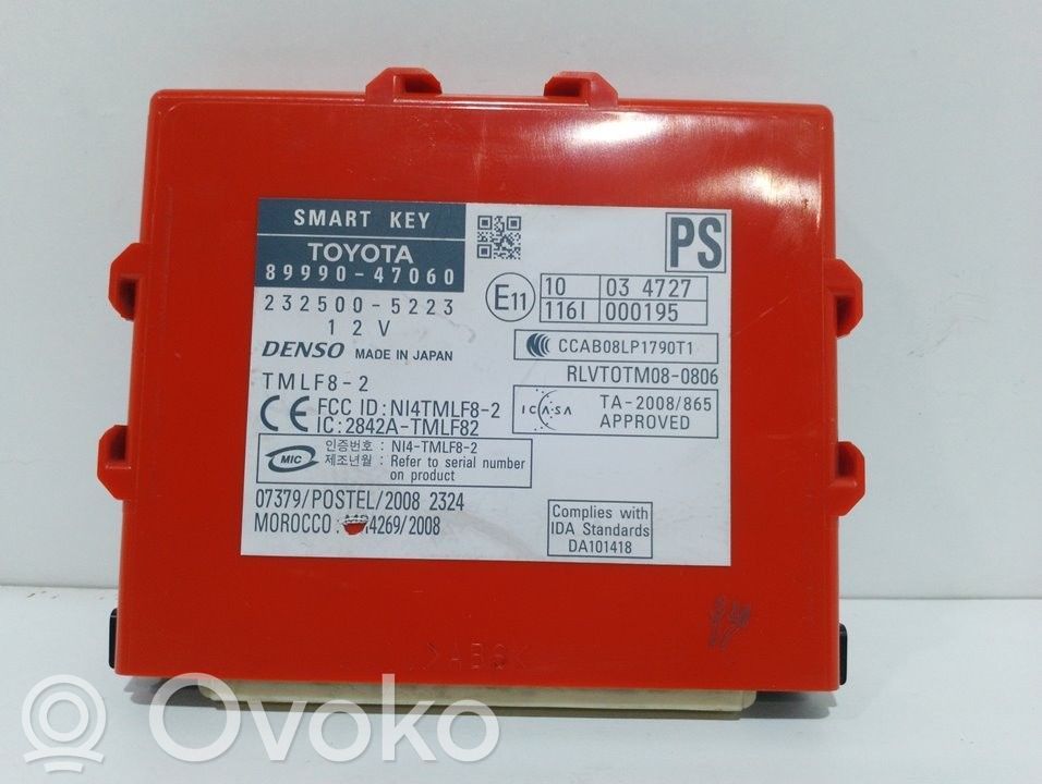 Toyota Prius (XW30) Centralina/modulo immobilizzatore