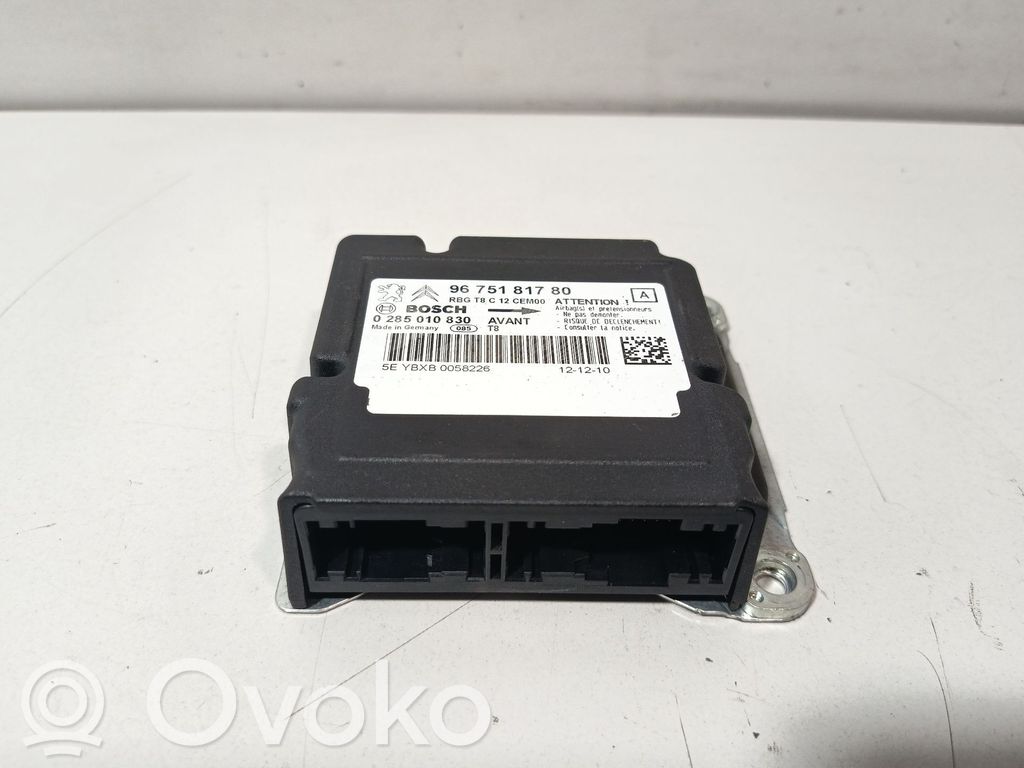 Peugeot 5008 Module de contrôle airbag