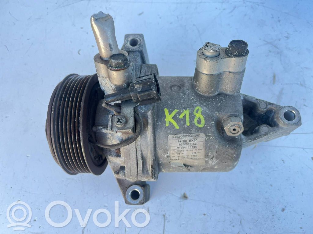 Nissan Note (E12) Air conditioning (A/C) compressor (pump) 