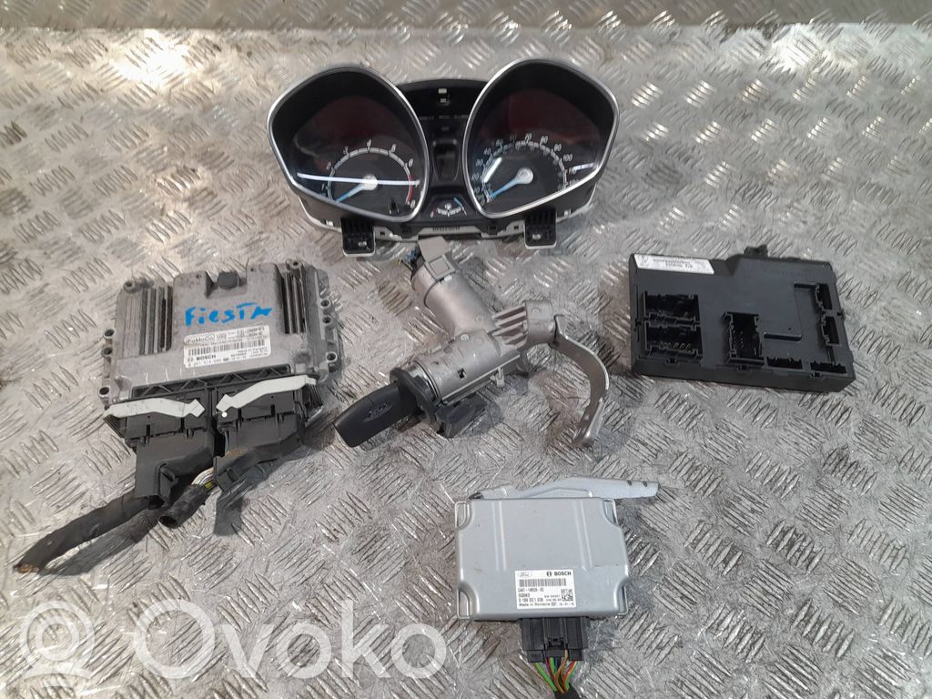 Ford Fiesta Engine ECU kit and lock set 