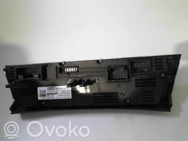 Audi A6 S6 C7 4G Climate control unit 
