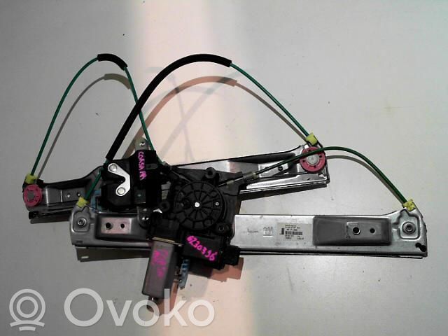Opel Corsa D Front door window regulator with motor 