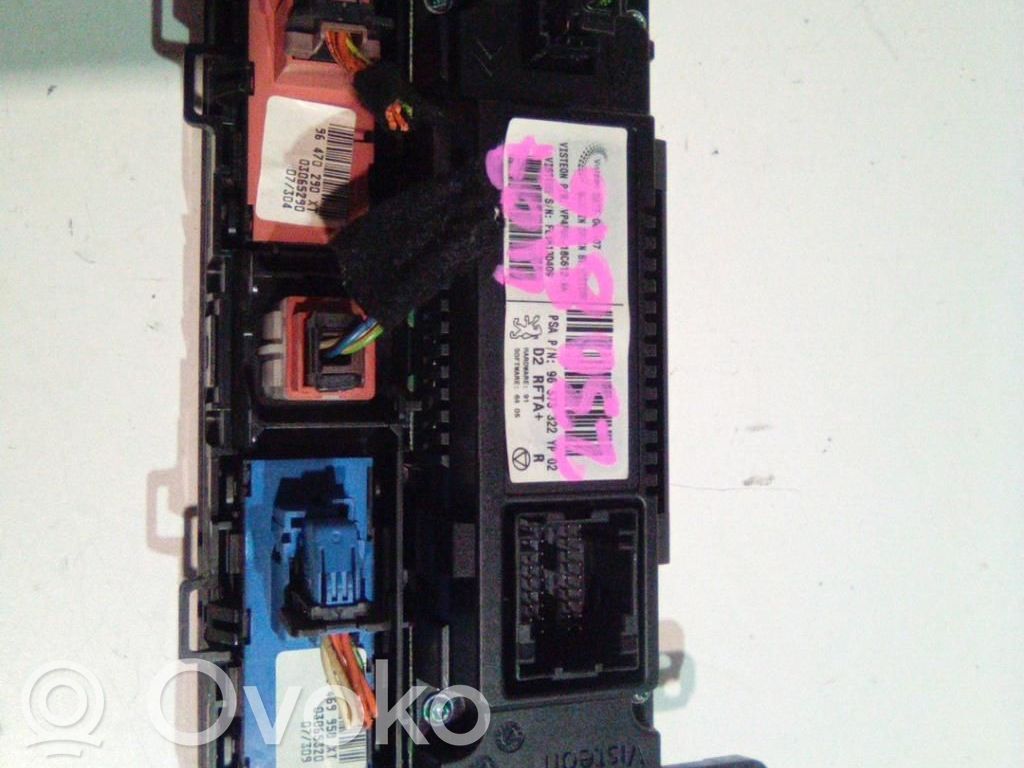 Peugeot 407 Climate control unit 