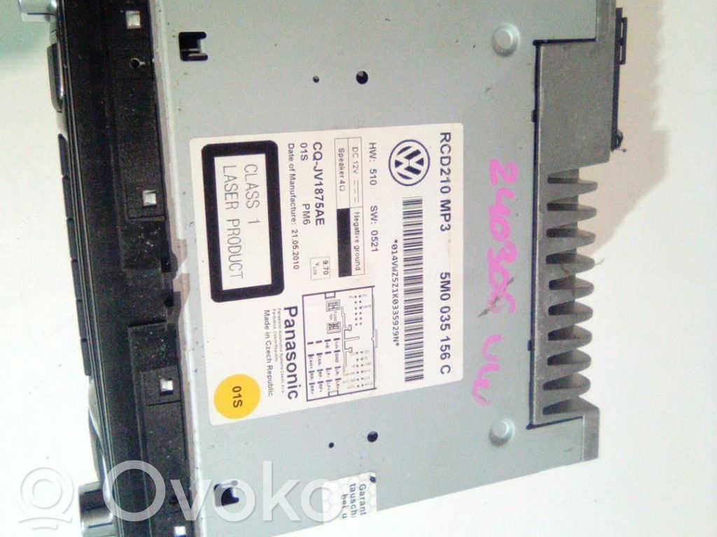 Volkswagen Polo V 6R Unitate principală radio/CD/DVD/GPS 