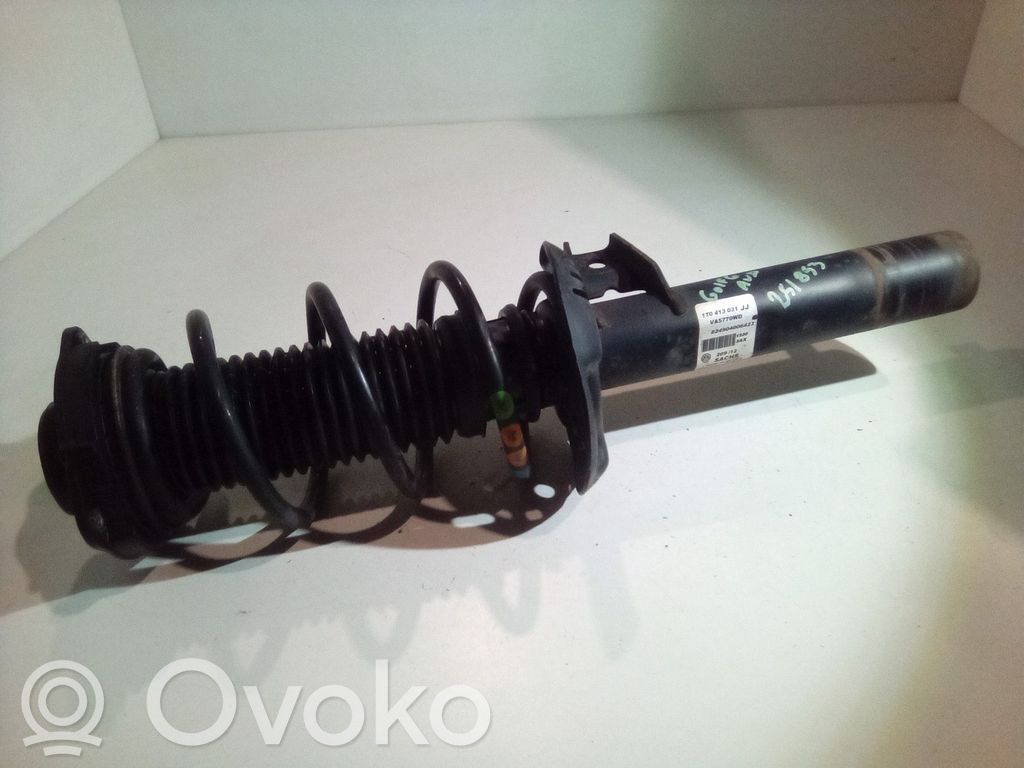 Volkswagen Golf VI Amortyzator osi przedniej ze sprężyną 