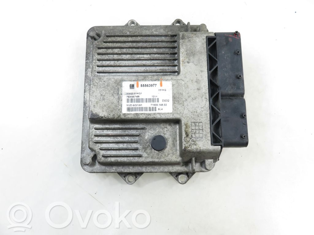 Opel Agila B Engine control unit/module 