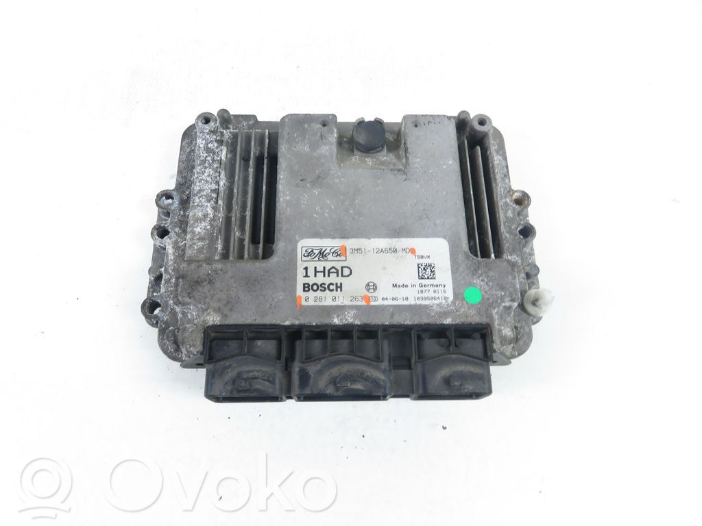 Engine control unit/module   0281011263,3M5112A650MD,0281011263,3M5112A650MD