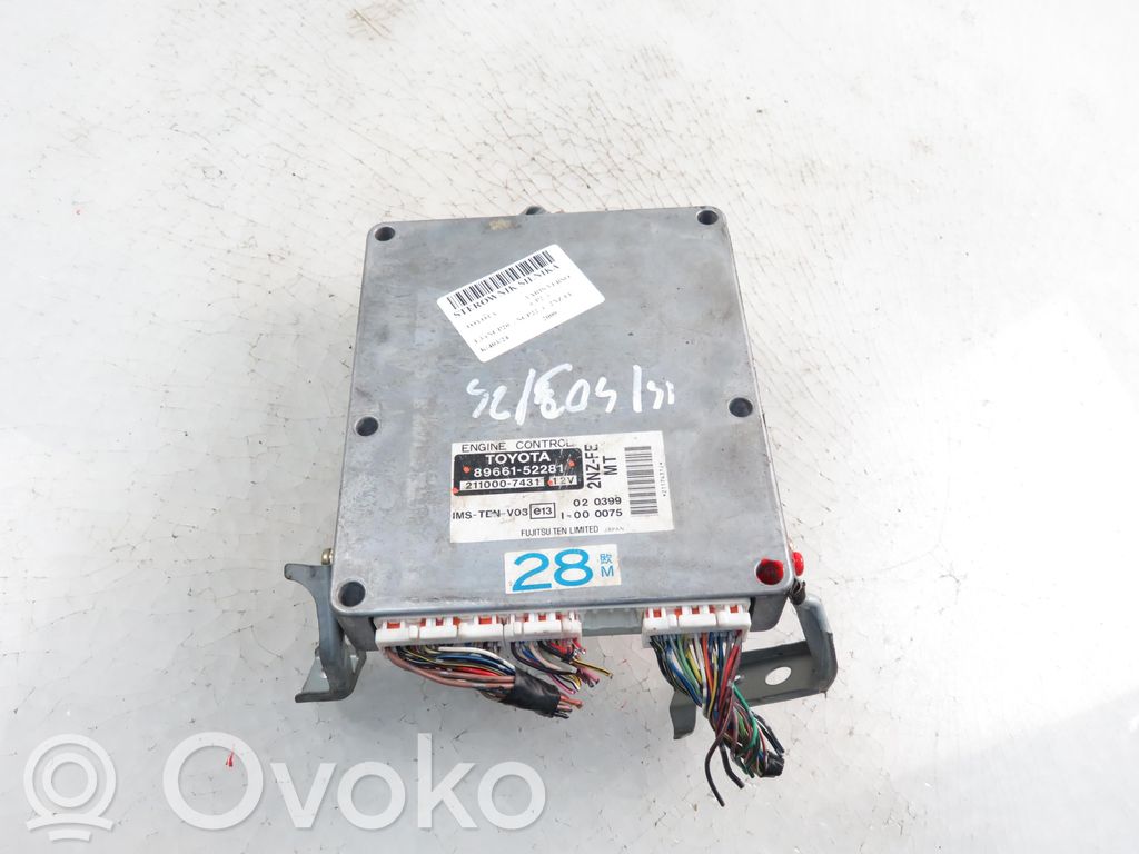 Toyota Yaris Verso Sterownik / Moduł ECU 