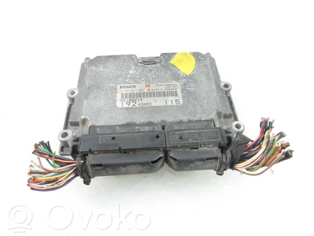 Fiat Stilo Engine control unit/module 