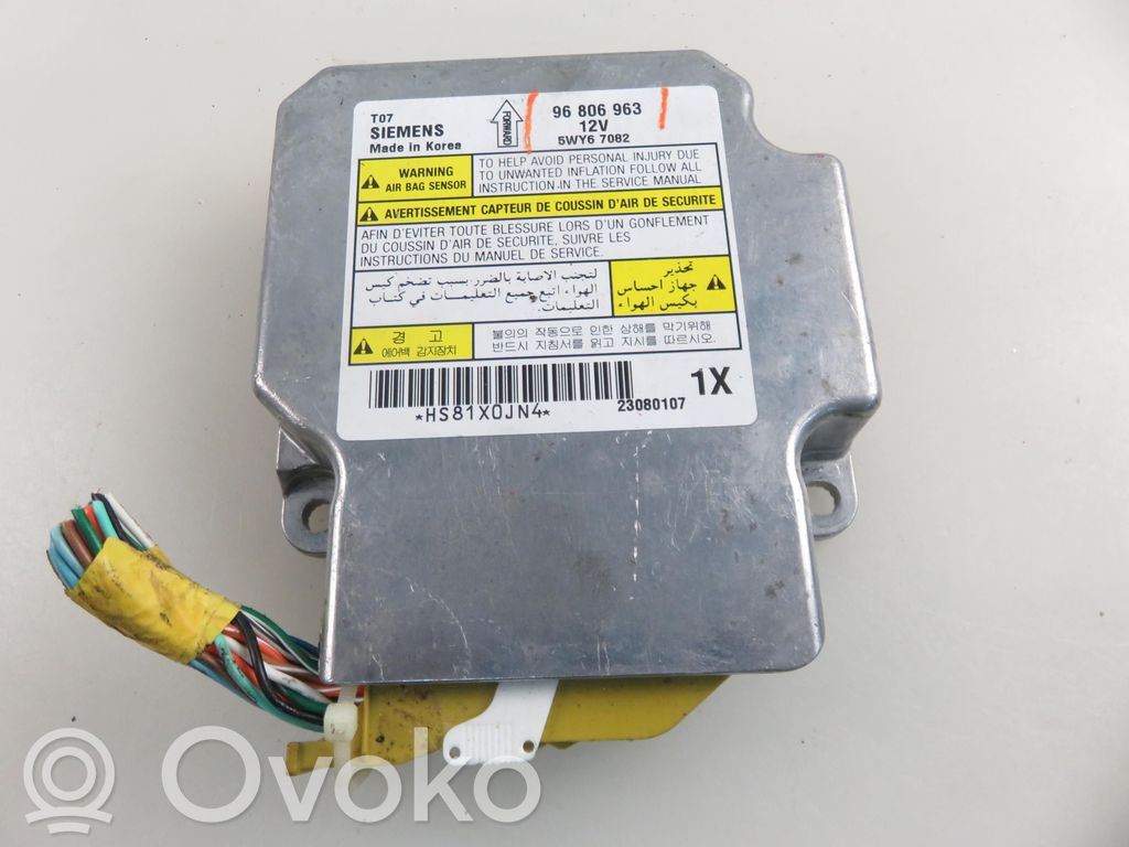 Airbag control unit/module   98806963,98806963