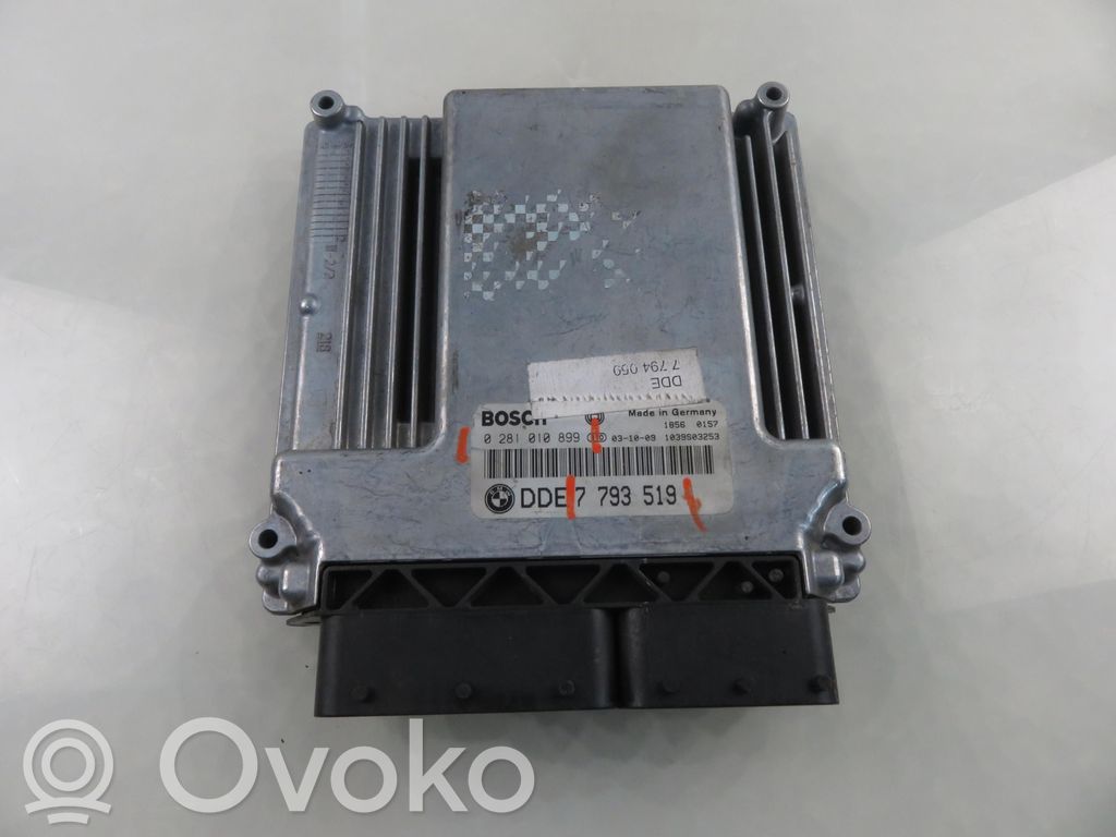 BMW 7 E65 E66 Engine control unit/module 