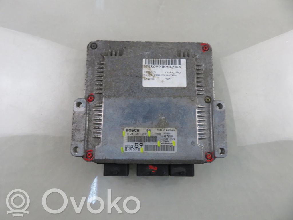 Citroen C8 Engine control unit/module 