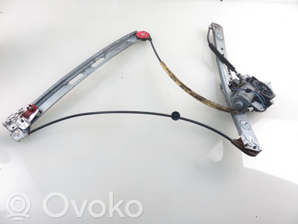 Front door window regulator with motor