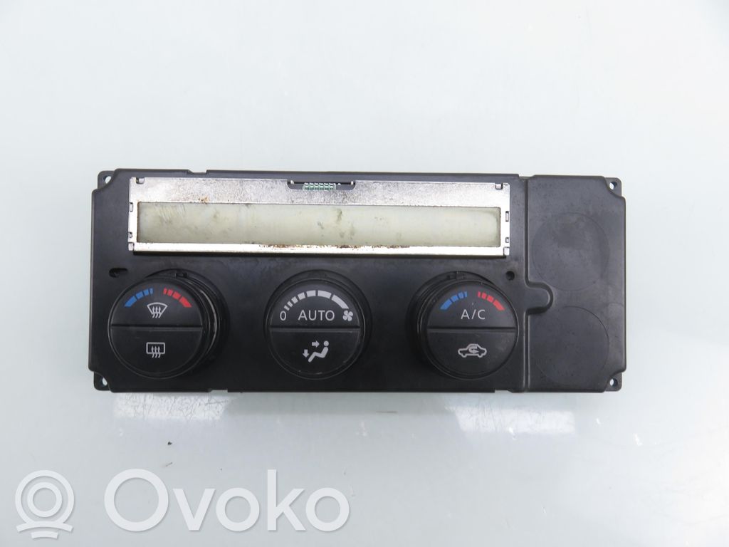 Nissan Navara Interruptor de control del ventilador interior 