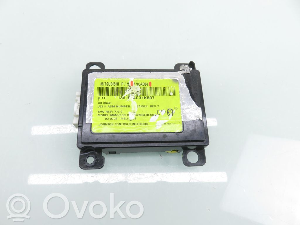 Mitsubishi Outlander Bluetooth control unit module 