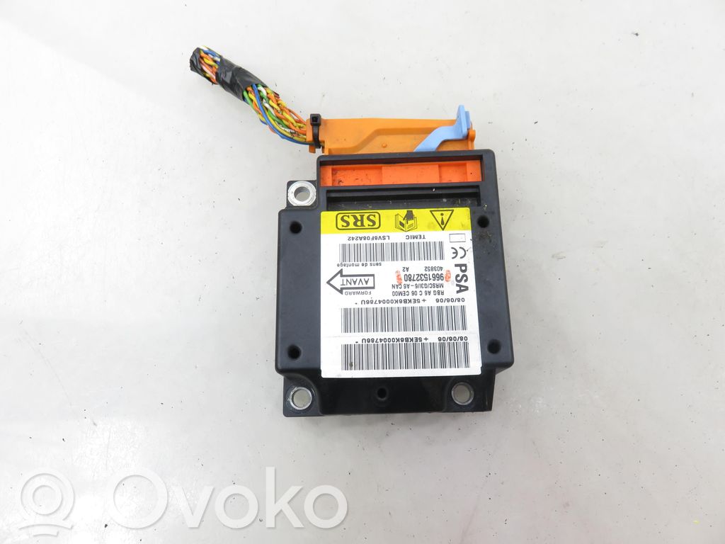 Airbag control unit/module   9661532780,9661532780