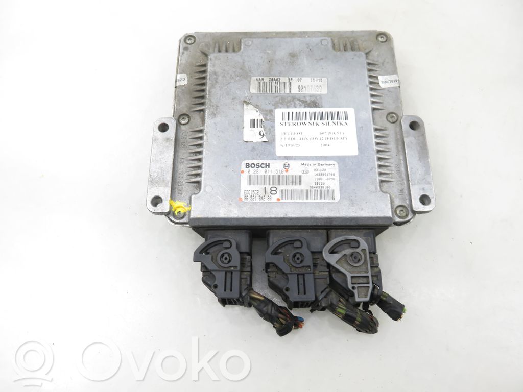 Engine control unit/module   9652184280,0281011516,0281011516,9652184280