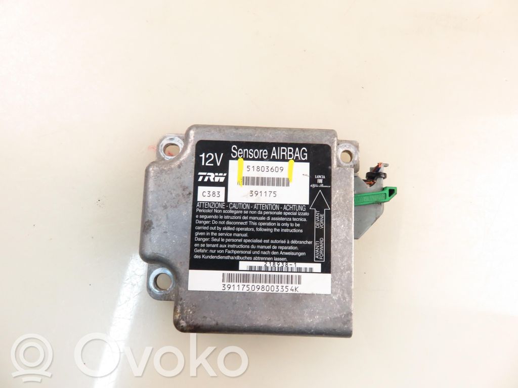 Airbag control unit/module   51803609,51803609