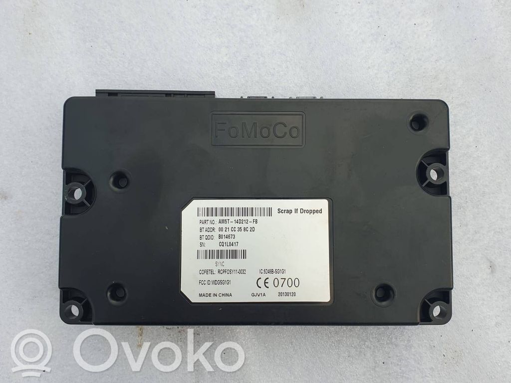Bluetooth modulis   AM5T14D212FB,B014673,CQ1L0417,0021CC358C2D