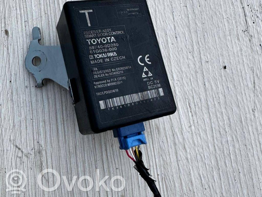 Unidad de control/módulo de la puerta   897400D280,61G036000