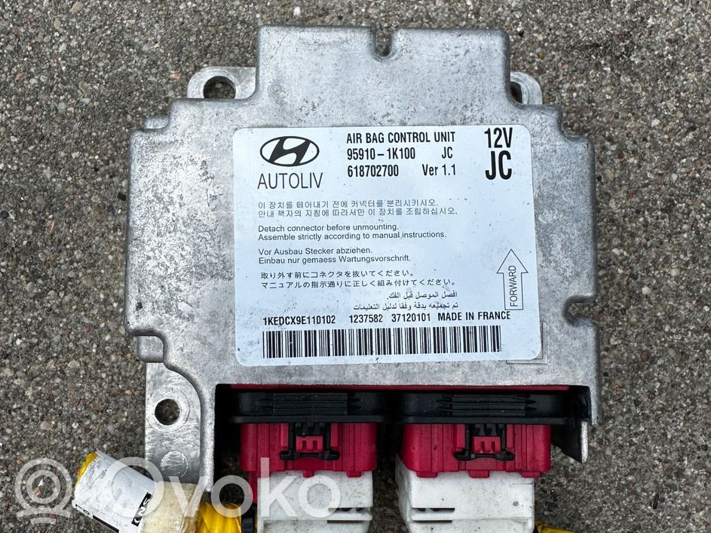 Hyundai ix20 Sterownik / Moduł Airbag 