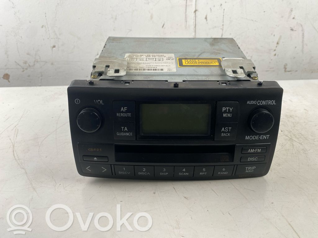 Toyota Corolla E120 E130 Unità principale autoradio/CD/DVD/GPS 