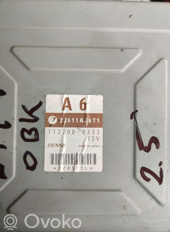 Engine control unit/module   22611AJ671,1122008333