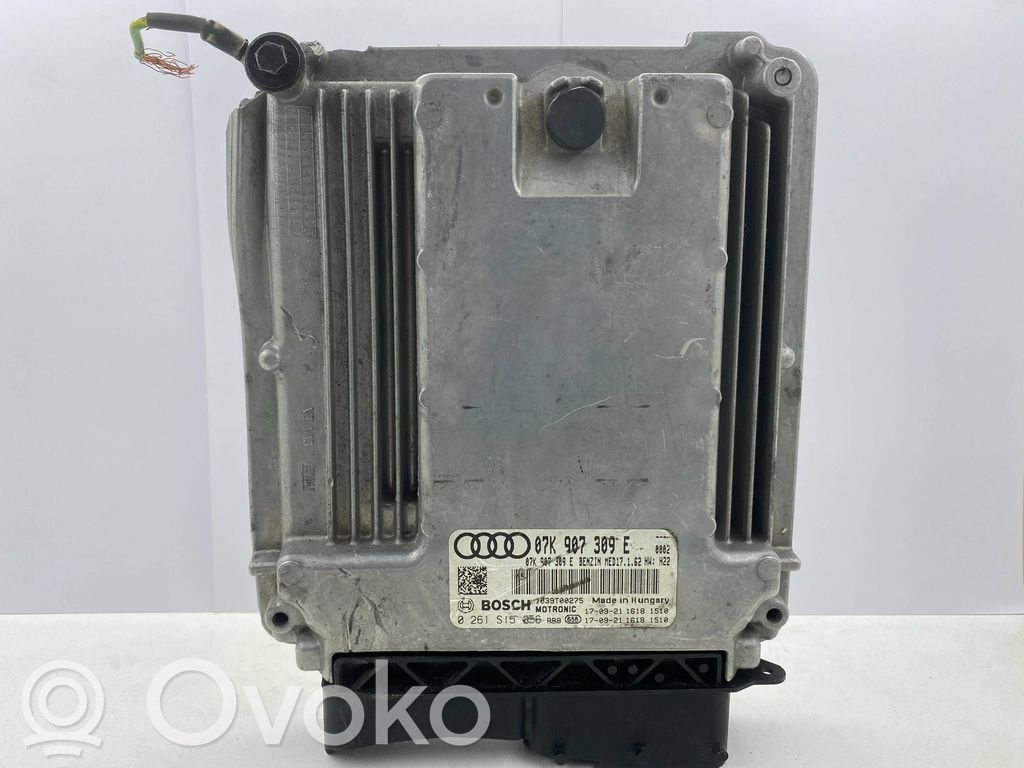 Unidad de control/módulo del motor   07K907309E,0261S15056,07K907309K