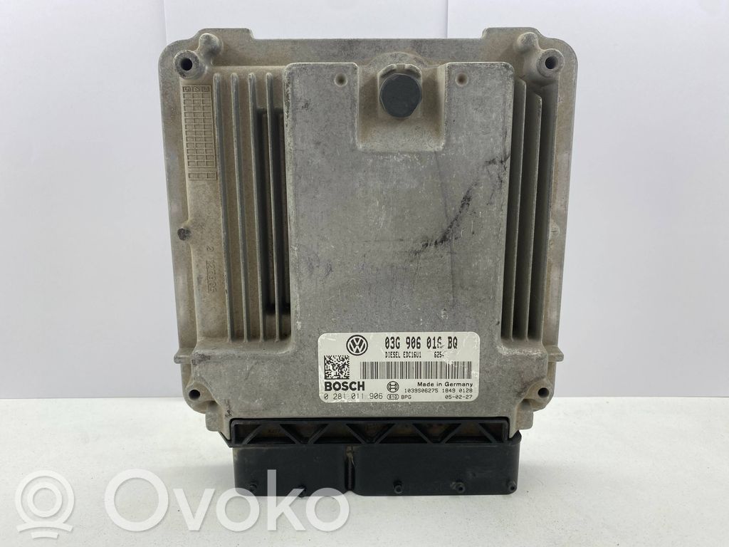 Engine control unit/module   03G906016BQ,0281011906