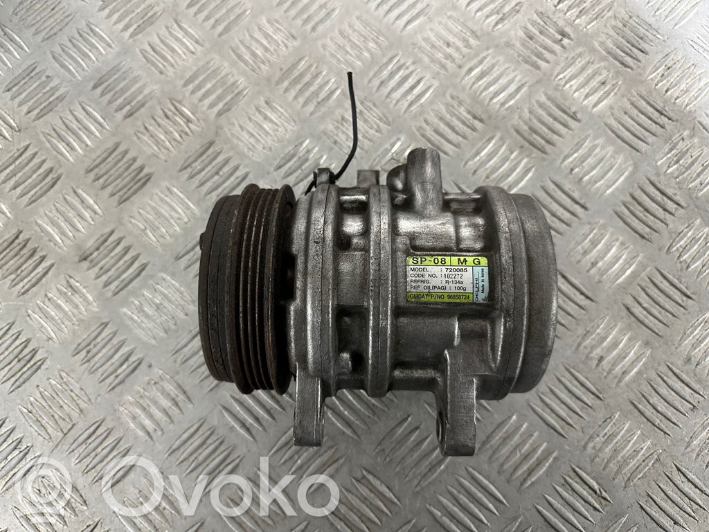 Chevrolet Matiz Kompresor / Sprężarka klimatyzacji A/C 