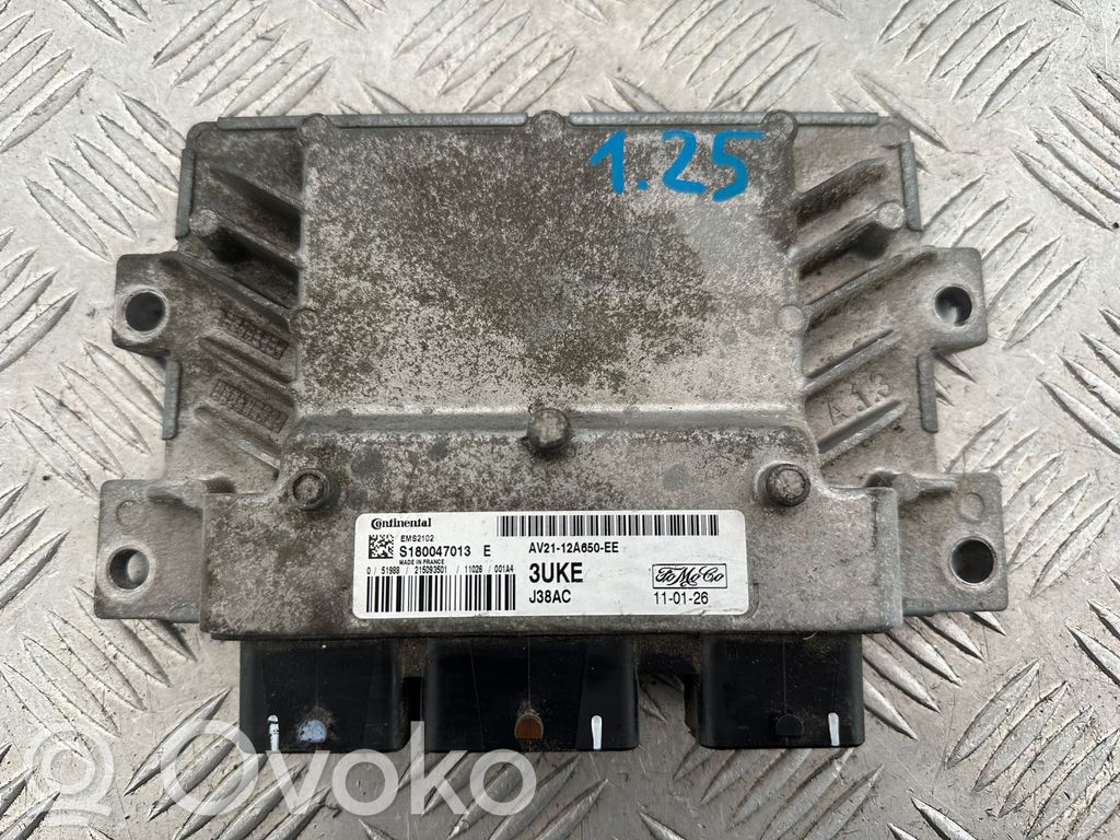 Ford Fiesta Unité de commande, module ECU de moteur 