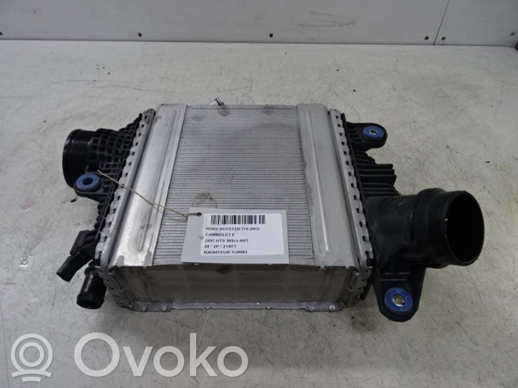 Porsche 718 Cayman 982 982c Chłodnica powietrza doładowującego / Intercooler 