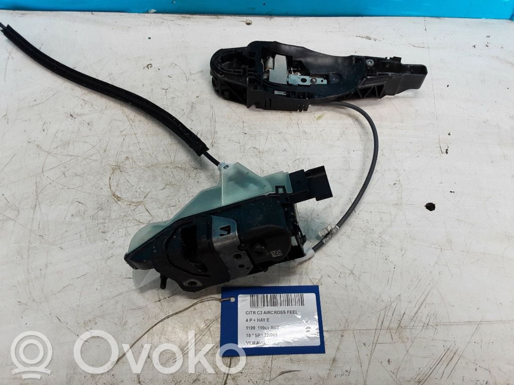 Citroen C3 Aircross Front door lock 