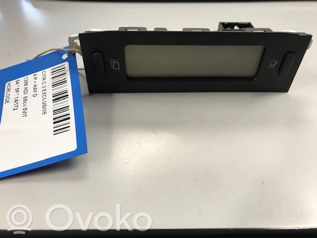 Citroen C3 Clock 