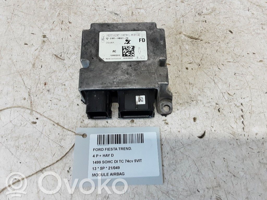 Airbag control unit/module   C1BT14B321FD,C1BT14B321FD