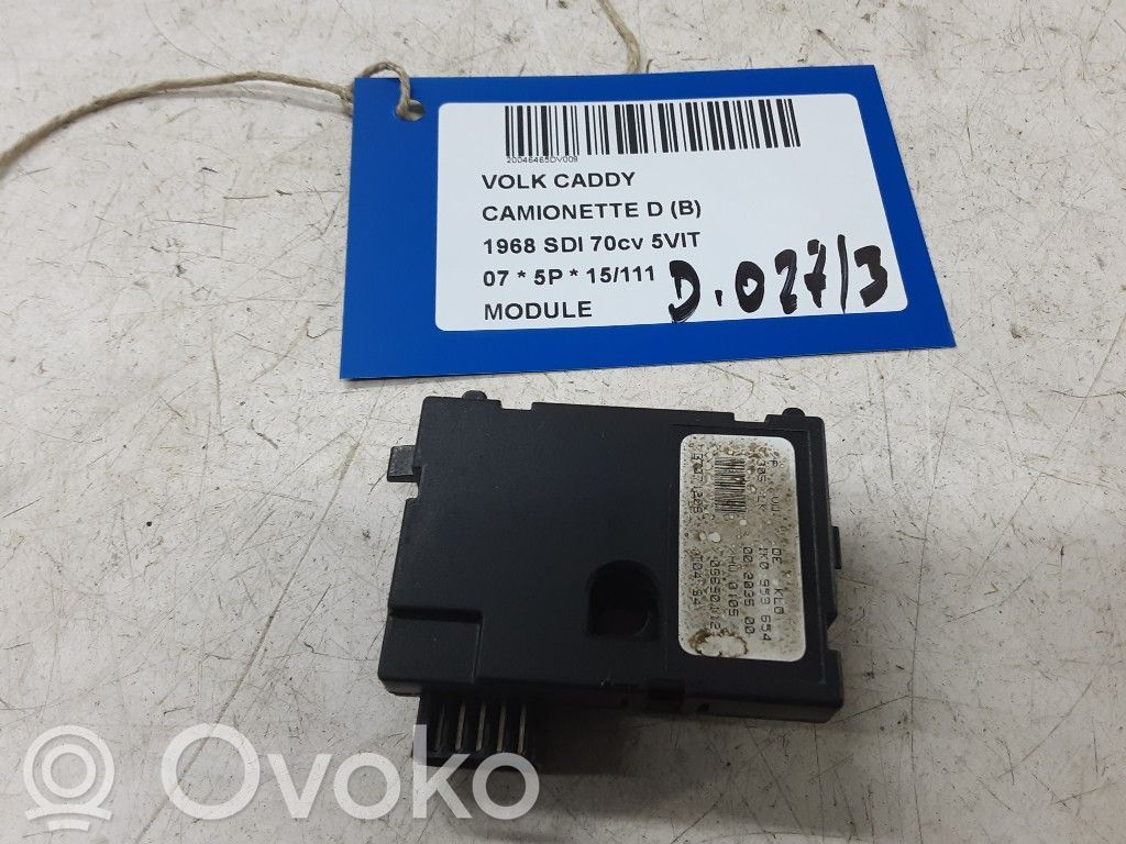 Other control units/modules   1KO959654,1KO959654
