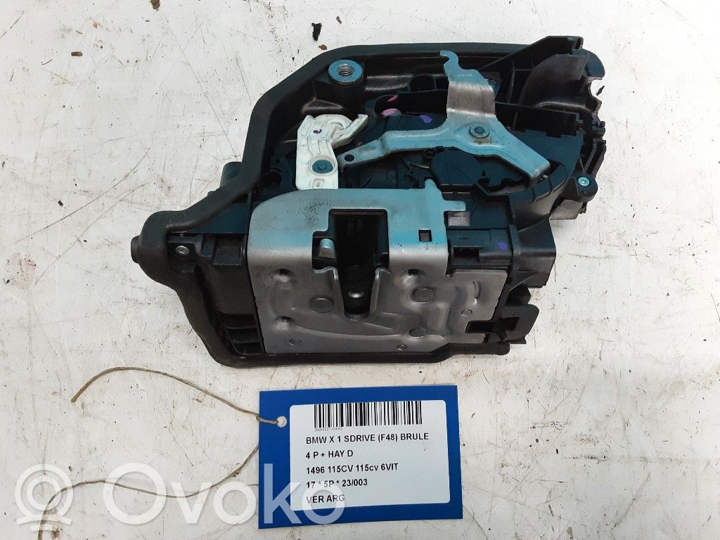 BMW X1 F48 F49 Takaoven lukko 