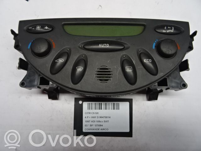 Unidad de control climatización   96470014,96470014