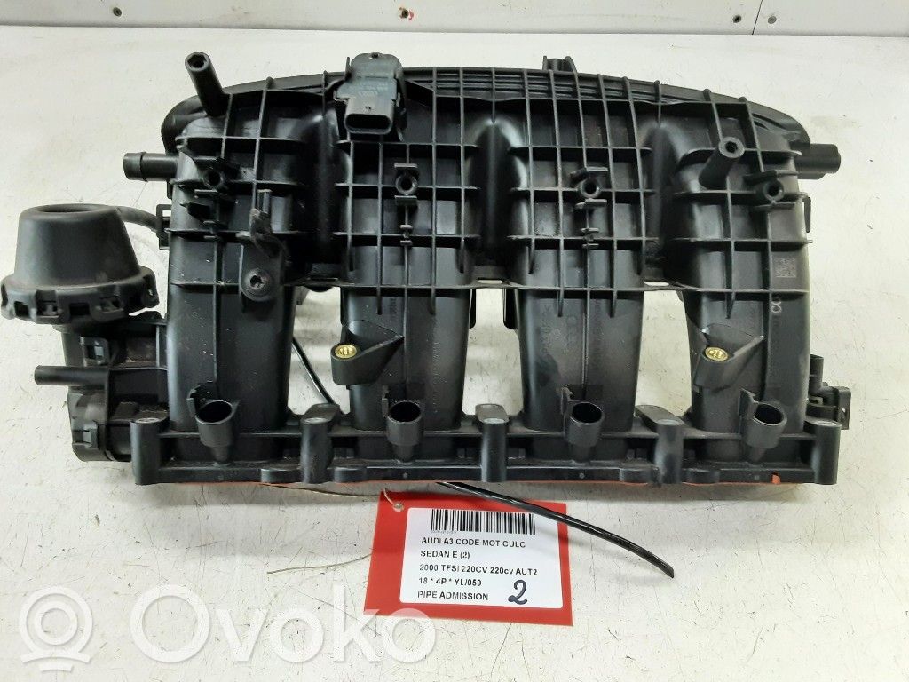 Audi A3 S3 8V Colector de admisión 
