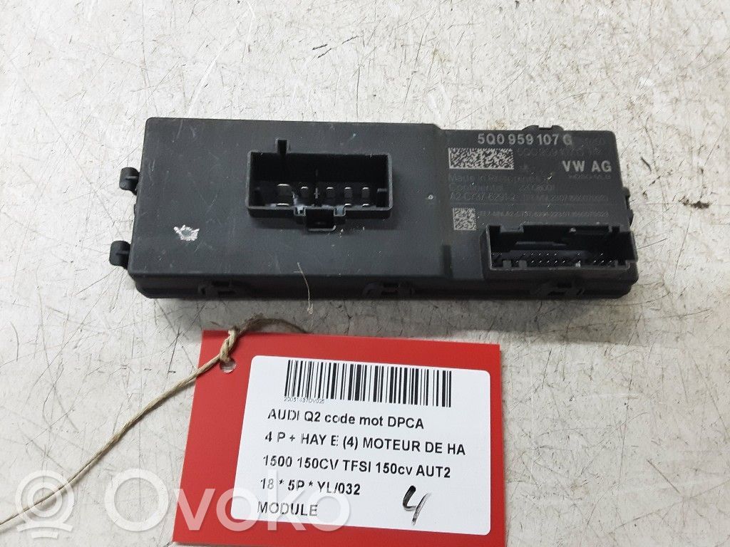 Other control units/modules   5Q0959107G,5Q0959107G