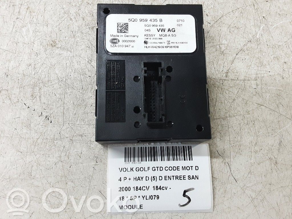 Autres unités de commande / modules   5Q0959435B,5Q0959435B